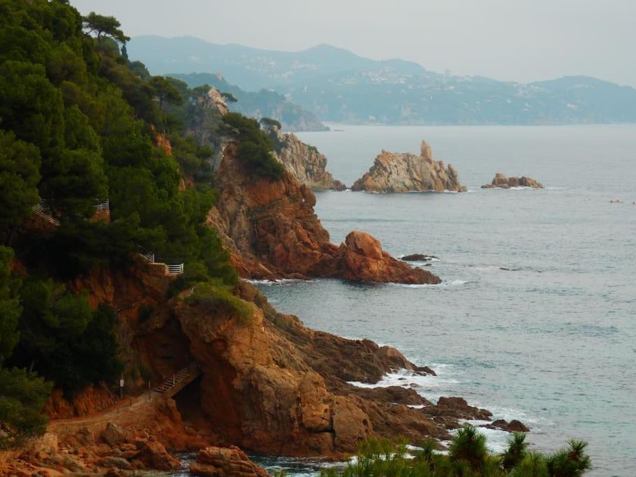 Apartamento Blanes Playa Экстерьер фото